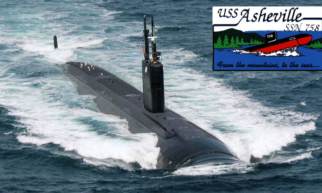 USS Asheville (SSN-758), is a Los Angeles-class, nuclear powered fast attack submarine.